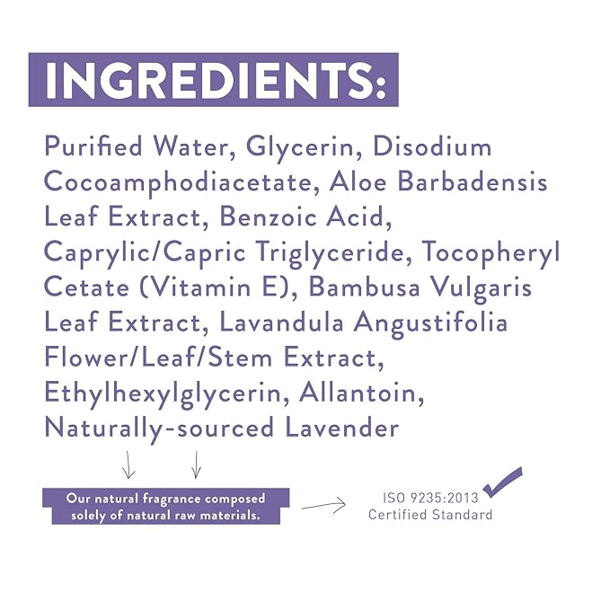 Simpleaf Lavender Essential Oil Flushable Wipes 50 Count - Image 3
