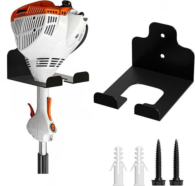 Garage Organizer Trimmer Rack, Garden Power Tool Hanger Weed Whackers Holder by JNIHEEPHOUSEWARE