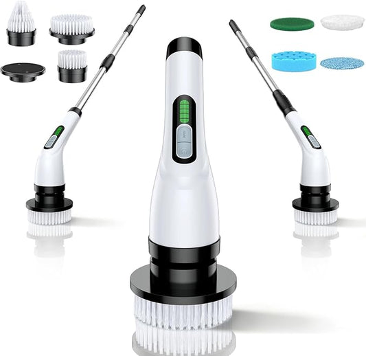 Electric Spin Scrubber for Bathroom: Shower Scrubber by VigorDay
