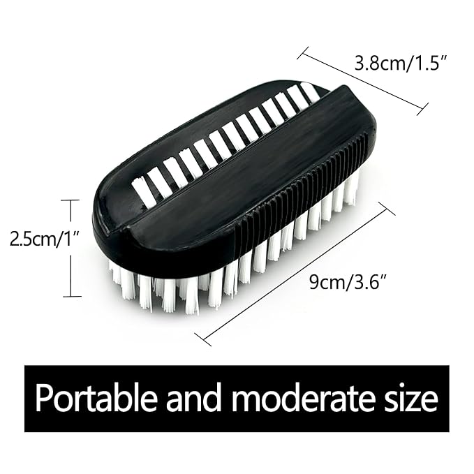 Nail Brush for Cleaning Fingernails Two Sided Hand Fingernail Scrub Brush Soft - Image 7