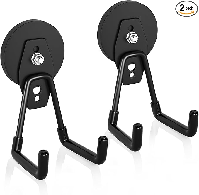 ENUODA Strong Magnetic Hooks Heavy Duty Magnet Garage Hooks by ENUODA