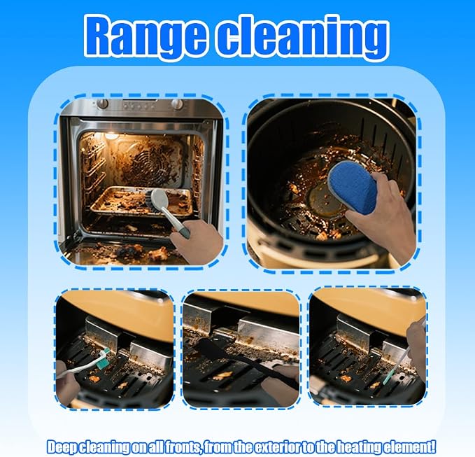 Air Fryer Cleaning Tools Set, Airfryer Cleaner Brush, Air Fryer Accessories（8 - Image 3