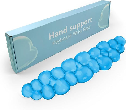 Gel Cloud Keyboard Wrist Rest, Cute Wrist Support and Arm Support Keyboard Rest by KEPUTAIER