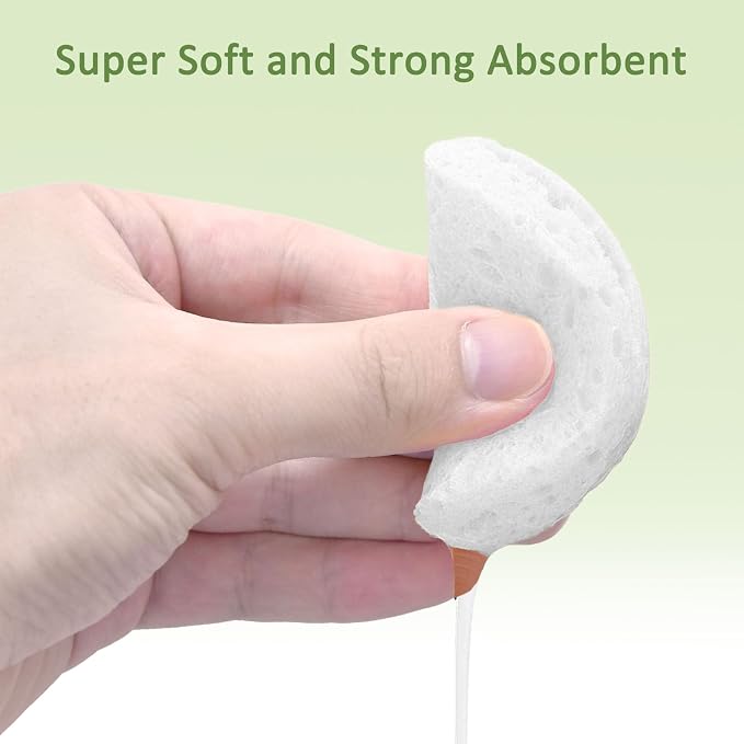 Beieverluck 300 Count Compressed Facial Sponges - Image 3