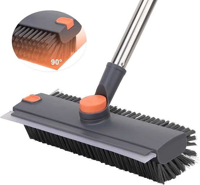 Floor Scrub Brush with 64" Long Handle - Image 9