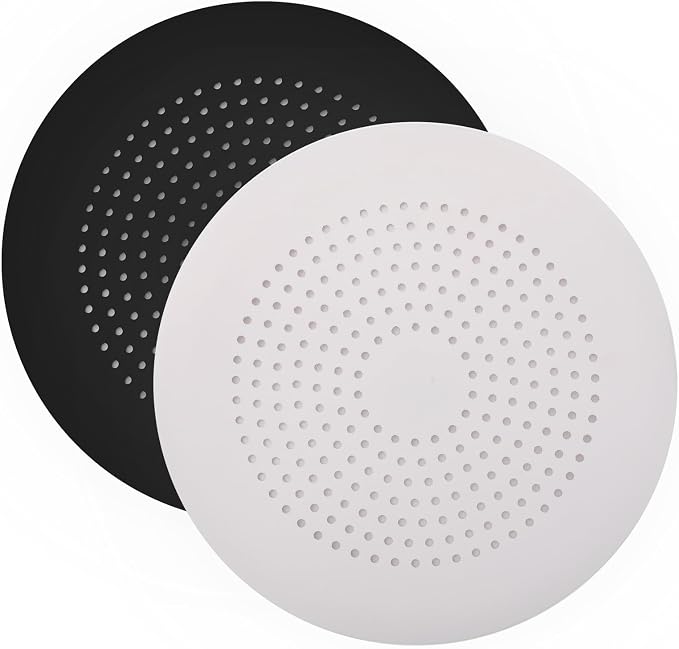 2-Pack Drain Hair Catcher Durable Silicone Hair Stopper Shower Drain Covers by QiyuanLS