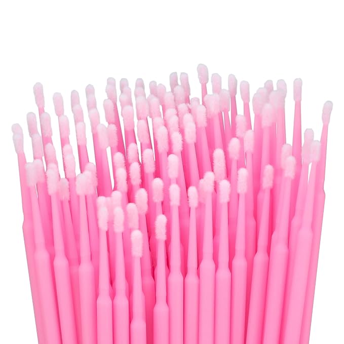 G2PLUS 500PCS Cotton Swabs, Disposable Micro Applicators Brush - Image 4