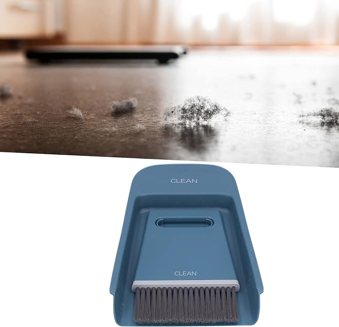 Handheld Broom and Dustpan Set Small Dust Pan and Brush Set, Small Broom and - Image 7