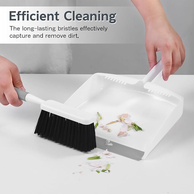 SetSail Mini Broom and Dustpan Set, Portable Cleaning Brush and Dustpan Combo - Image 4