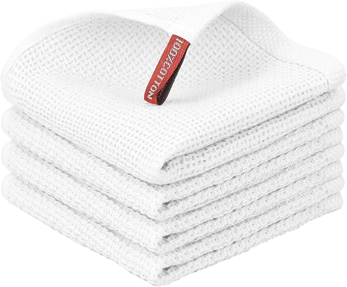 Nialnant 100% Cotton Dish Cloths by Nialnant
