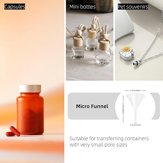9 Pack Small Funnel Kit 3 Sizes w/Droppers - Image 5