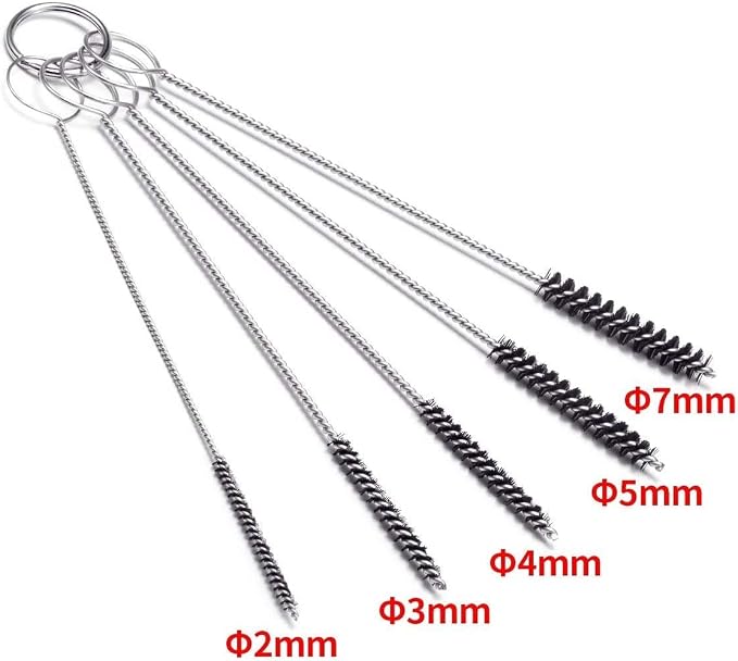 6 Set Carburetor Carbon Dirt Jet Remove Cleaner 39 Cleaning Wires Set + 30 - Image 2