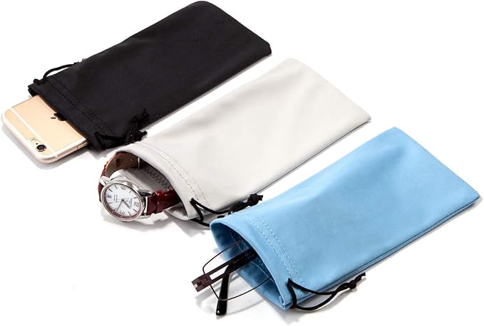 TRIUMPH VISION Soft Eyeglass Pouch 3 Pack - Image 7