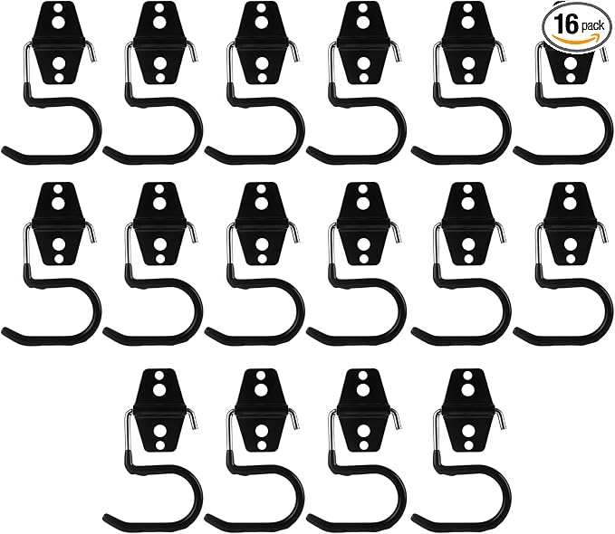 16 Pack Metal Garage Hooks S Hooks Heavy Duty Metal Large S Hooks and Broom and by Oungy