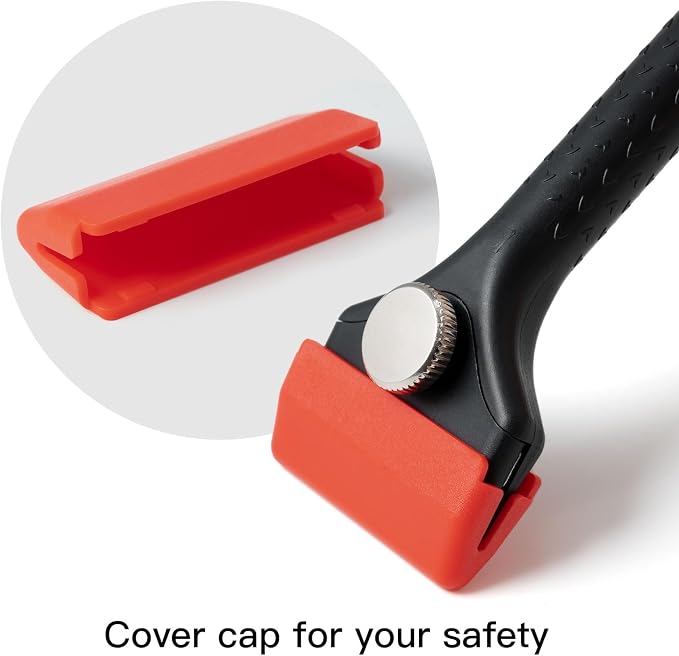 NEWISHTOOL Long Handle Scraper Tool Kit includes 2 Pcs Razor Blade Scraper and - Image 3