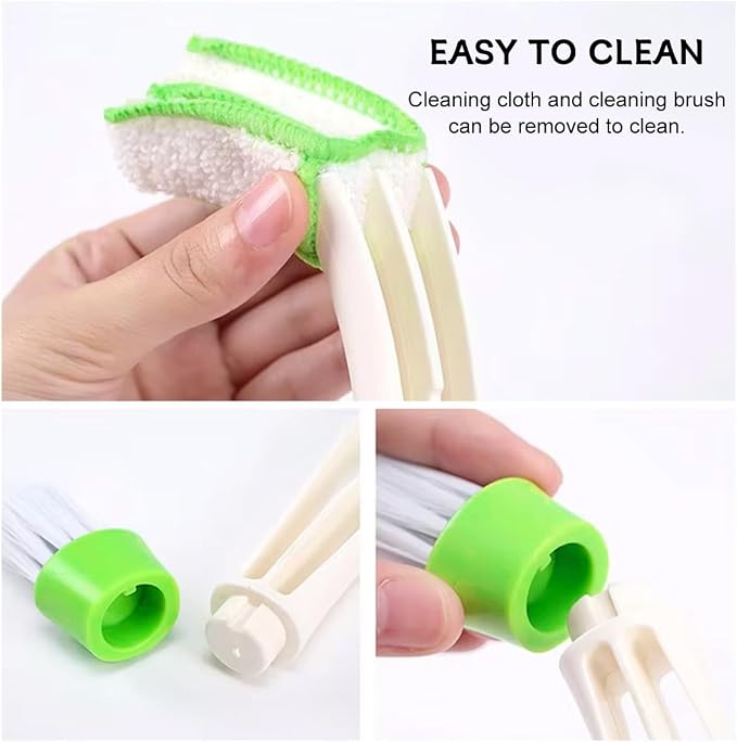 2 PCS Mini Duster for Car Air Vent, Double Ended Automotive Air Vent Microfiber - Image 5