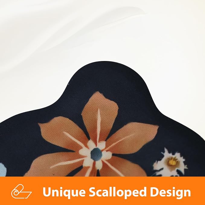 Scalloped Bohemian Coffee Bar Mat Dish Drying Mats - Image 5