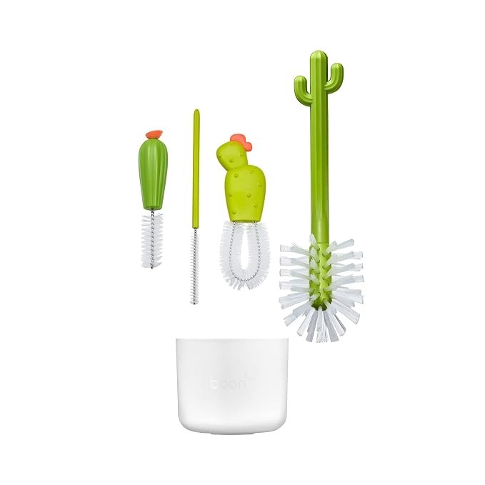 Boon Cacti Bottle Cleaning Brush Set - Image 2