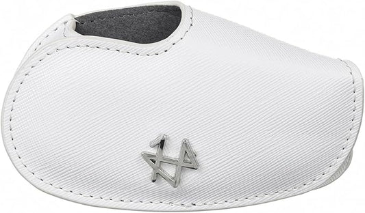 Golf Iron Covers 9pcs or 1pc Saffiano Leather Magnetic Club Headcover by EighteenH