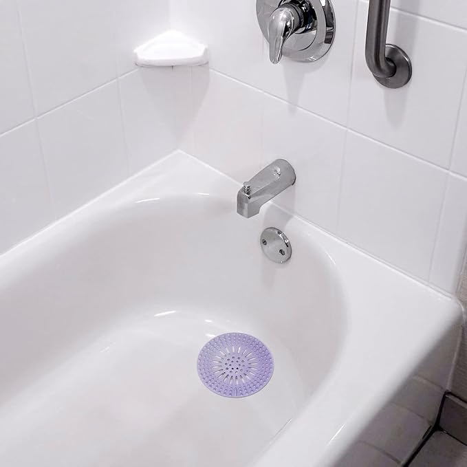 Gotega Bathroom Sink Drain Strainers, Hair Catcher Shower Drain Covers Protector - Image 8
