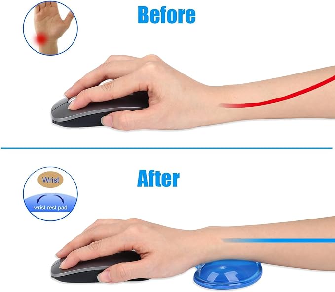 Gel Keyboard & Mouse Wrist Rest Set - Image 4