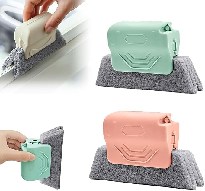 Magic Window Track Cleaner, 2025 New Window Groove Cleaning Brush Tools Set by SROCOPT2025NewFashion