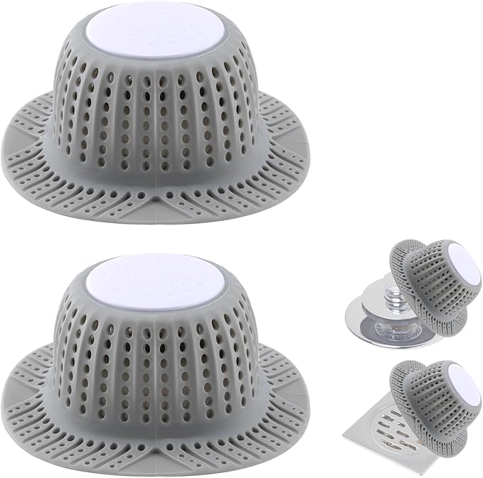 2 Pack Bathtub Drain Hair Catcher by Unknown