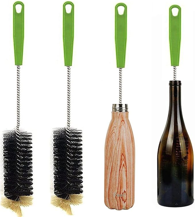Long Bottle Brush, 17 in Bendable Cleaner Brushes - Image 3