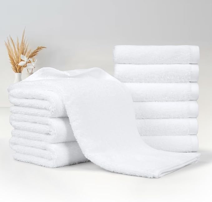 Amazon Basics Soft and Thick Cotton Hand Towels - Image 5