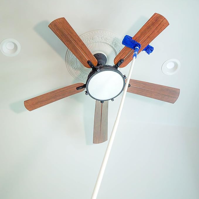 Unger Connect and Clean Microfiber Ceiling Fan Duster, Household Cleaning - Image 6