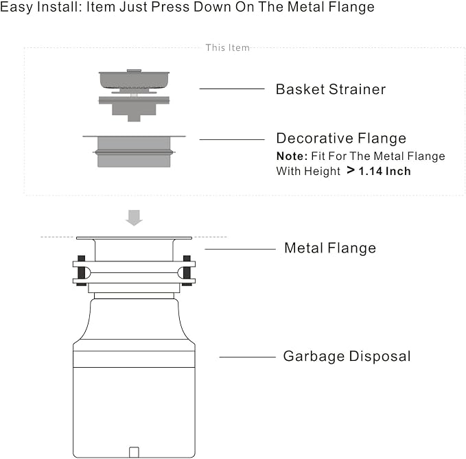 Garbage Disposal Drain Strainer and Stopper - Image 6