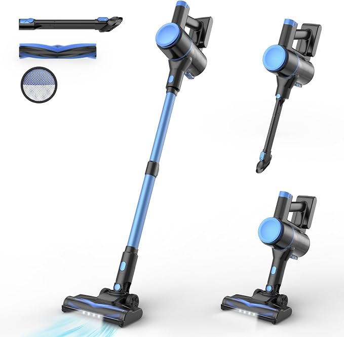 N8 Cordless Vacuum Cleaner, Lightweight Stick Vacuum by UML0