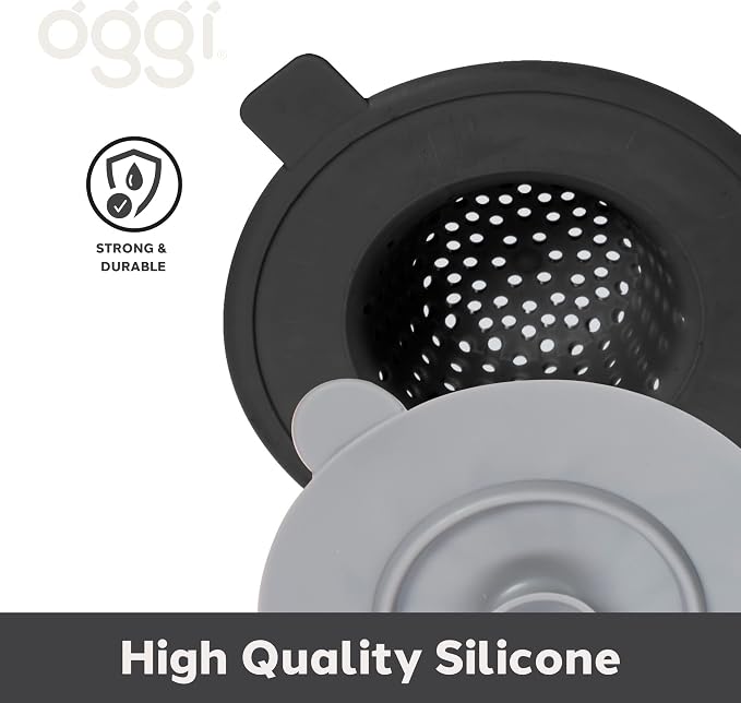 OGGI Silicone Sink Strainer & Stopper Set- Great Kitchen Sink Strainer - Image 5