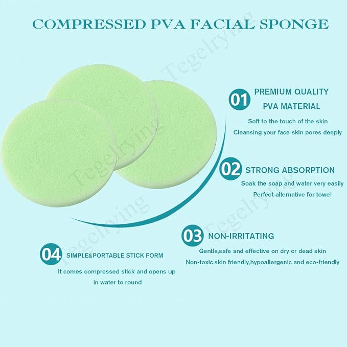 Facial Sponge Compressed - Image 5