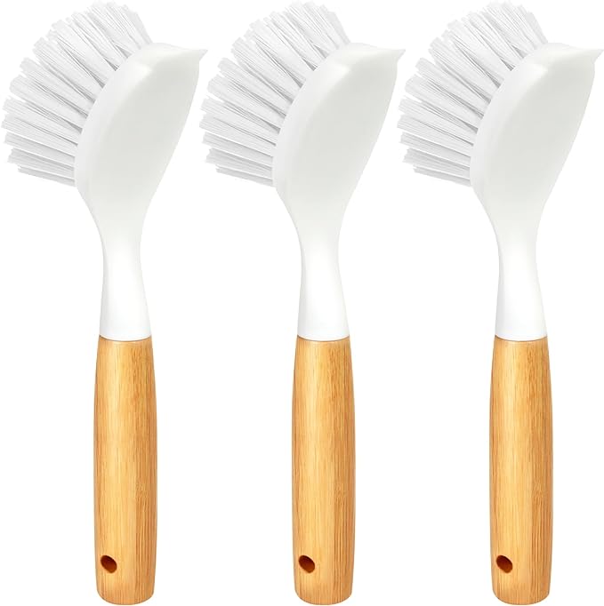 Holikme 3 Pack Dish Brush Set by Holikme