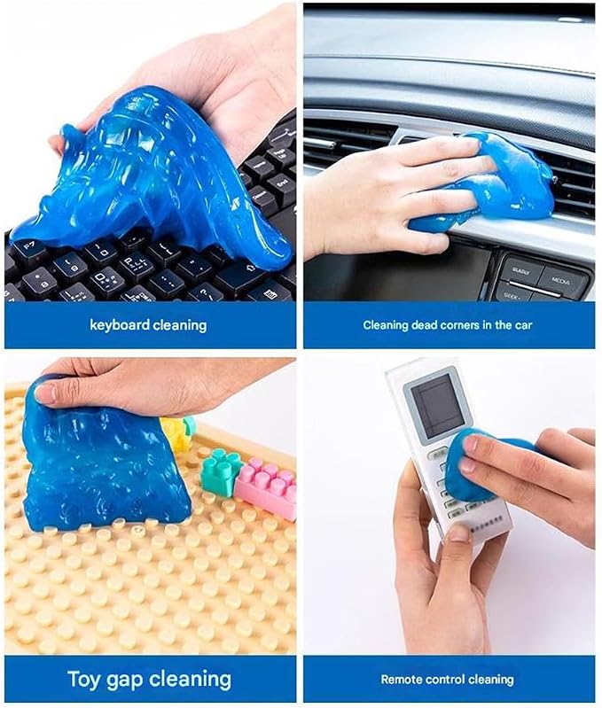 Reusable Car Cleaning Gel Slime Putty - Image 2