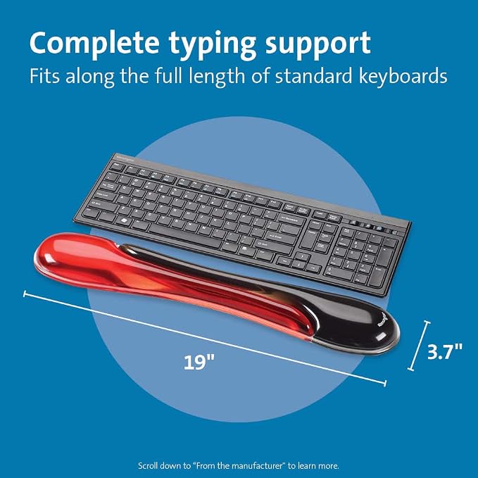 Kensington Duo Gel Keyboard Wrist Rest - Image 2