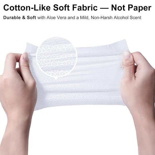 ARCHXX Cotton-Like Softness Hand Sanitizer Wipes, Antibacterial Hand Wipes - Image 2