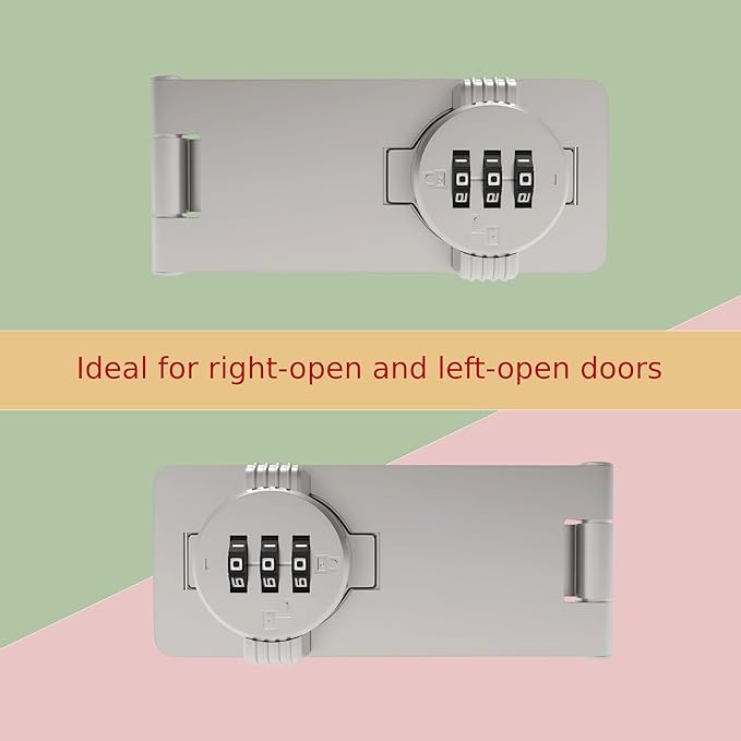Keyless Combination Lock – 3-Digit Combination Lock - Image 6