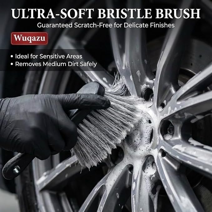 8PCS All-in-One Wheel & Tire Cleaning Kit - Image 4