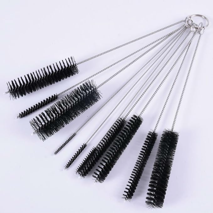 AKOAK 8.2 Inch Nylon Tube Brush Set Pipe Cleaning Brushes - Image 3