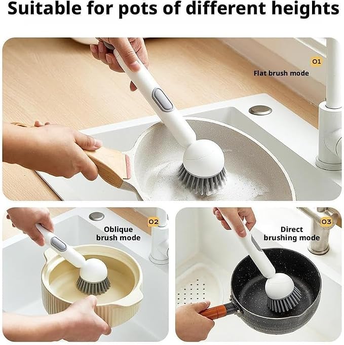 Dish Brush -6-in-1 Dish Brush - Image 2