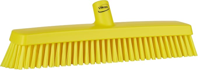 Vikan 31756 16" Heavy-Duty Push Broom, Soft/Stiff by Vikan