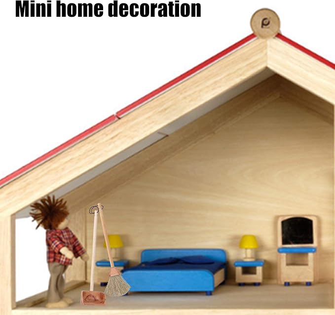 Mini Things That Actually Work, Miniature Broom Dustpan - Image 3