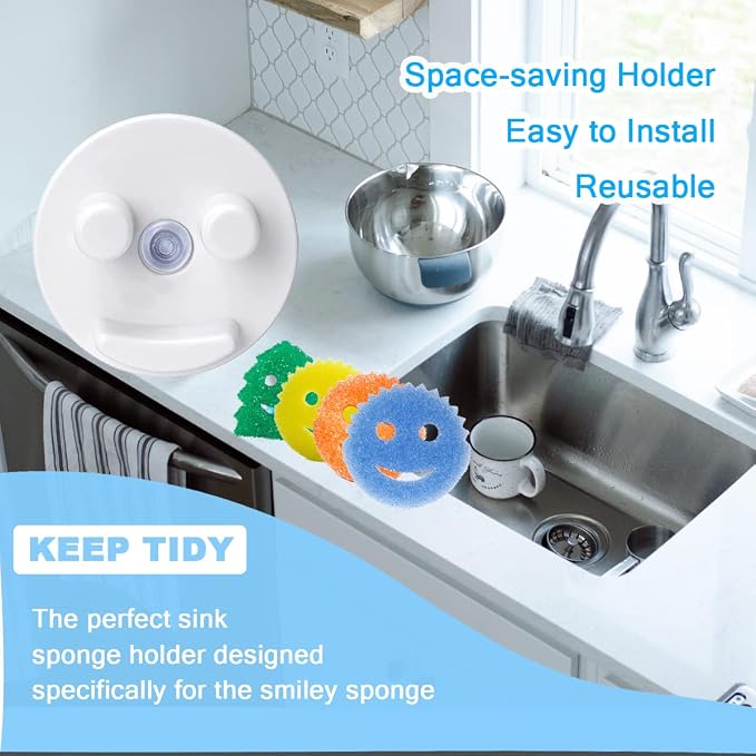 Scrub Sponge Holder for Kitchen Sink - Image 5