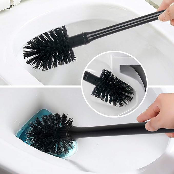 CELOX Black Toilet Plunger and Brush Set - Image 6