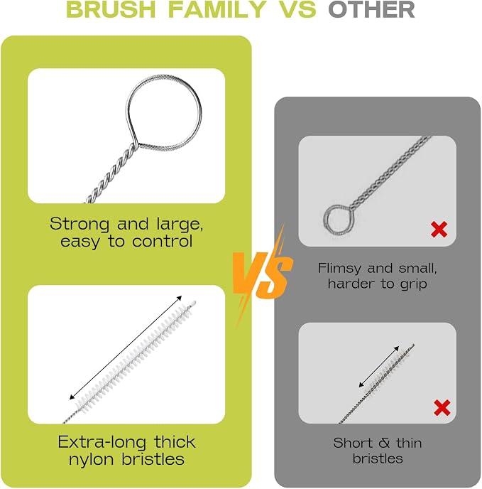 Reusable Straw Cleaner Brush Set - Image 8
