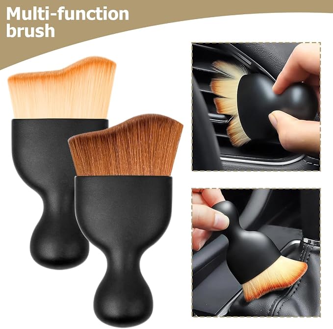 Blilo 2PCS Car Interior Detailing Brush - Image 7