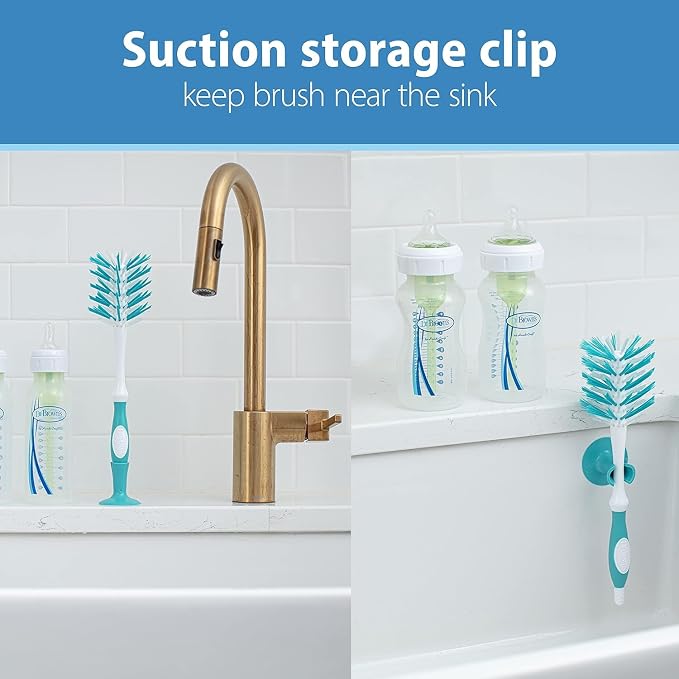 Dr. Brown's Reusable Sponge Baby Bottle Cleaning Brush - Image 6