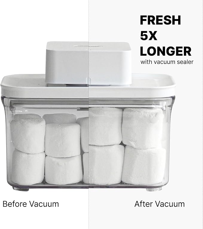 VAKUEN Premium Airtight Food Storage Containers Mega 8P/Set. Total 46.11cup - Image 2